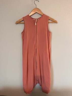Kyte BABY Peach Sleeveless Zippered Sleep Sack